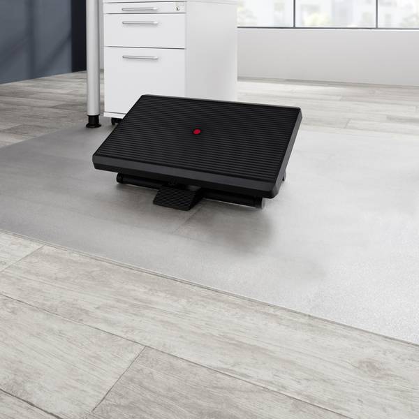 Fußablage PIEDINO STRIPE PRO Schwarz - Kunststoff - 56 x 10 x 35 cm