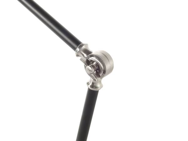 Tischlampen MERAMEC Schwarz - Silber - Metall - 19 x 80 x 19 cm