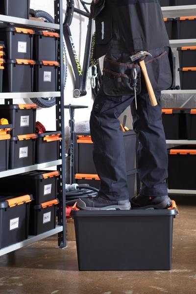 Aufbewahrungsbox Pro 32L Schwarz - Kunststoff - 39 x 26 x 50 cm