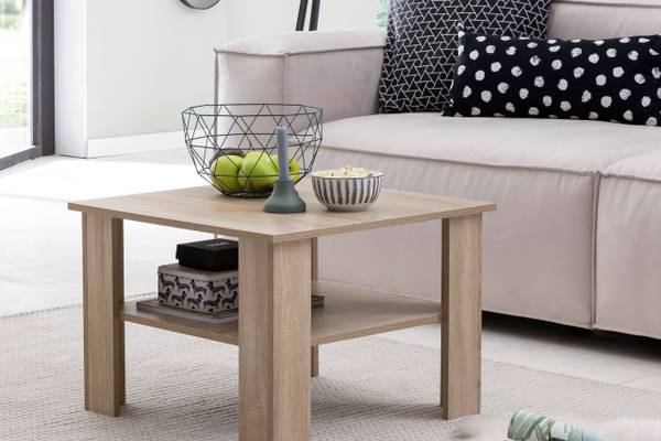 Couchtisch NOEMI Wohnzimmertisch Braun - Holzwerkstoff - 60 x 42 x 60 cm
