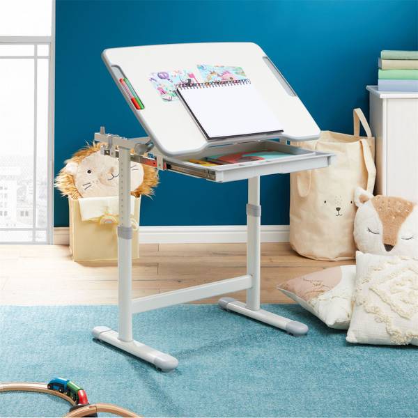 Kinderschreibtisch VITA Weiß - Holzwerkstoff - 67 x 54 x 48 cm