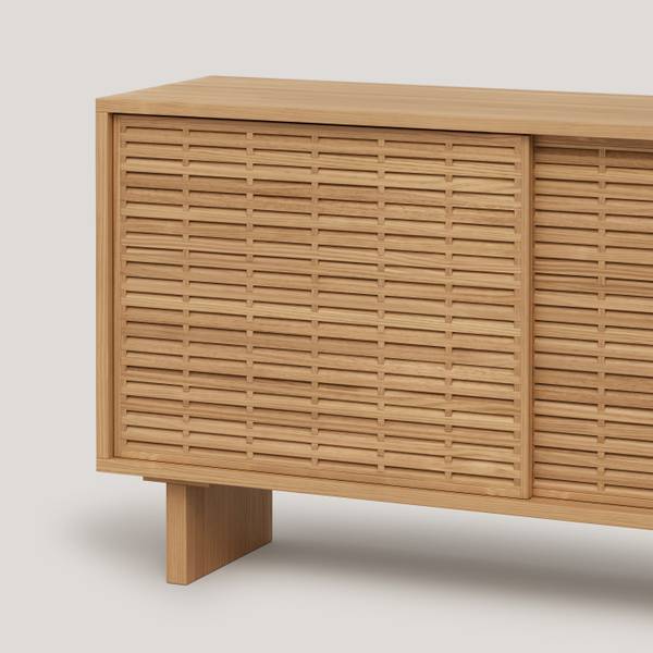 Sideboard Mahón Braun - Kiefer - 150 x 65 x 35 cm
