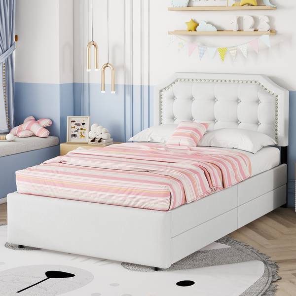 Polsterbett BB2415 Beige