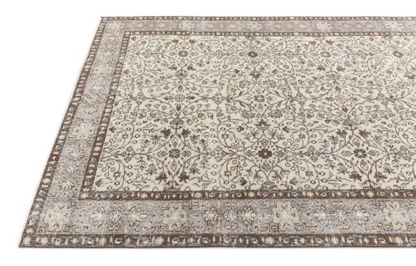 Vloerkleed Ultra Vintage DCCCLXIX beige - wol - 155 x 1 x 246 cm