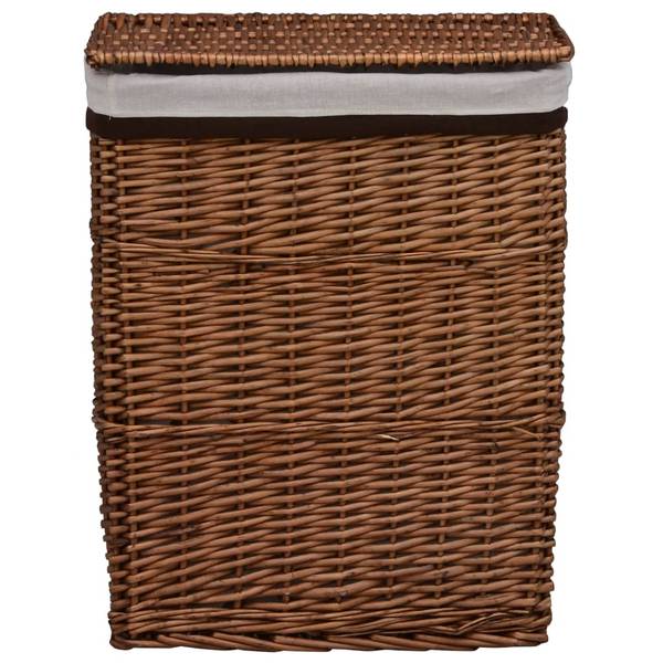 Wäschekorb 3002169 Braun - Naturfaser - 43 x 58 x 43 cm