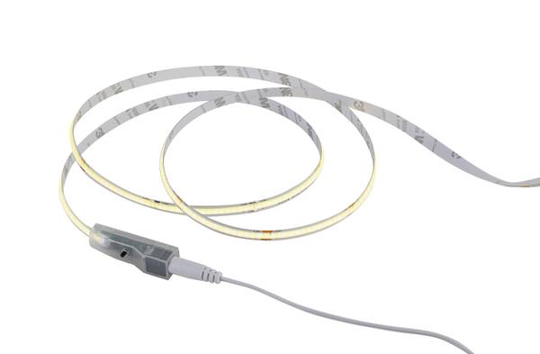 LED-Strip HOCH Weiß - Kunststoff - 1 x 1 x 1 cm