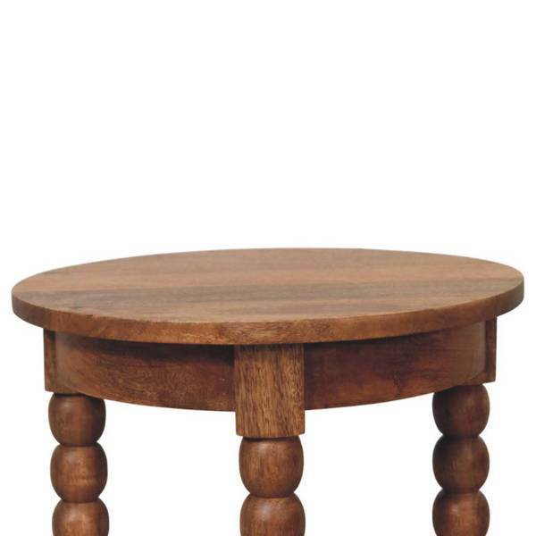 Beistelltisch Barley Braun - Mango - 45 x 55 x 45 cm