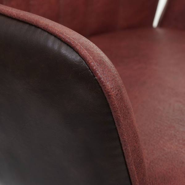 Eetkamerstoel G73 bruin - textiel - 62 x 90 x 56 cm