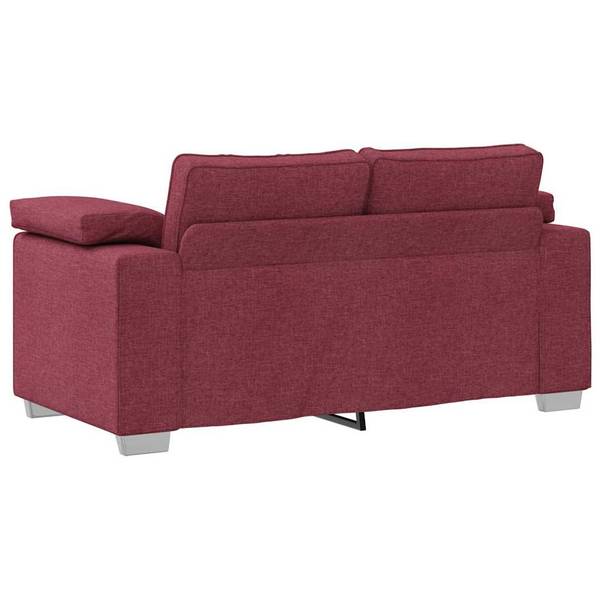 Zweiersofa 3044448-2 Braun - Stahl - 77 x 82 x 160 cm