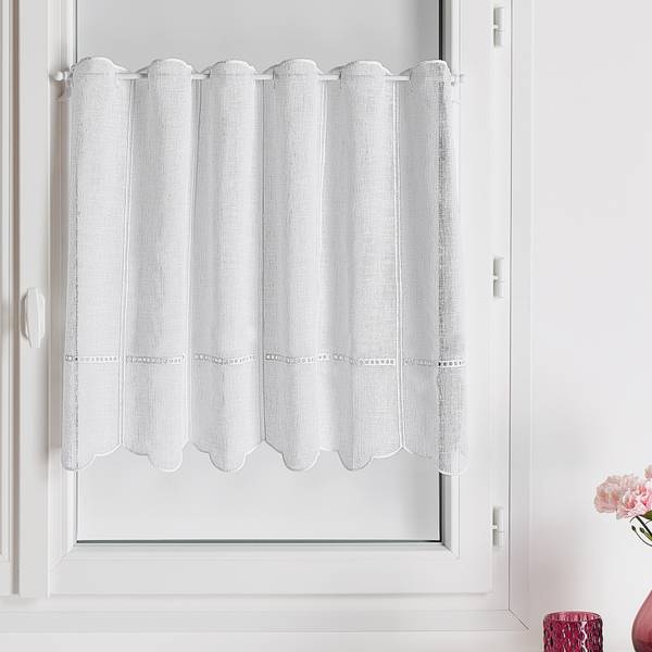 Gardine  TOUDOU 366 Weiß - Textil - 45 x 60 x 60 cm