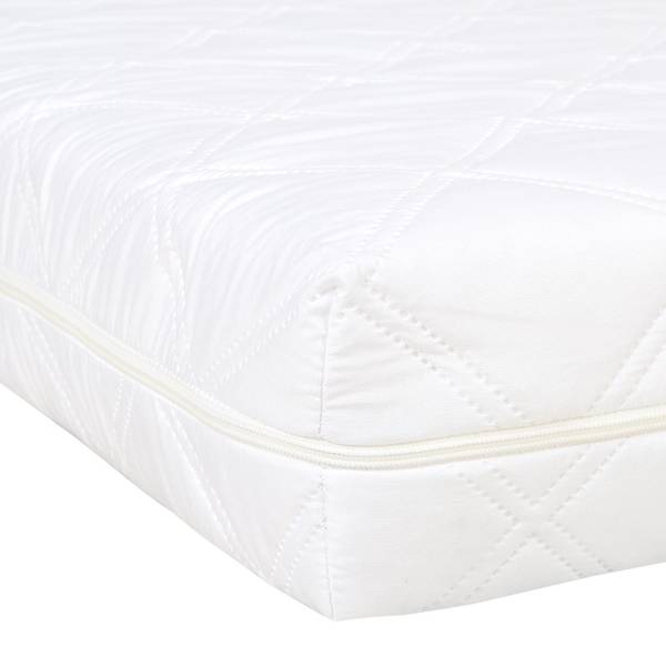 Matratze 2721 Weiß - Microfaser - Polyester - 80 x 10 x 160 cm