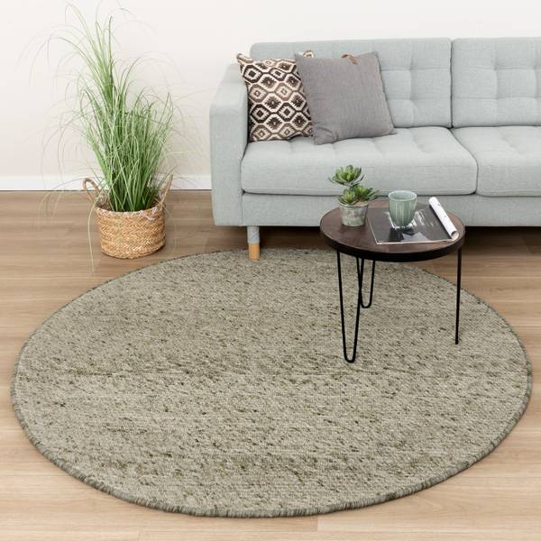 Teppich Feline Grün - 100 x 100 cm