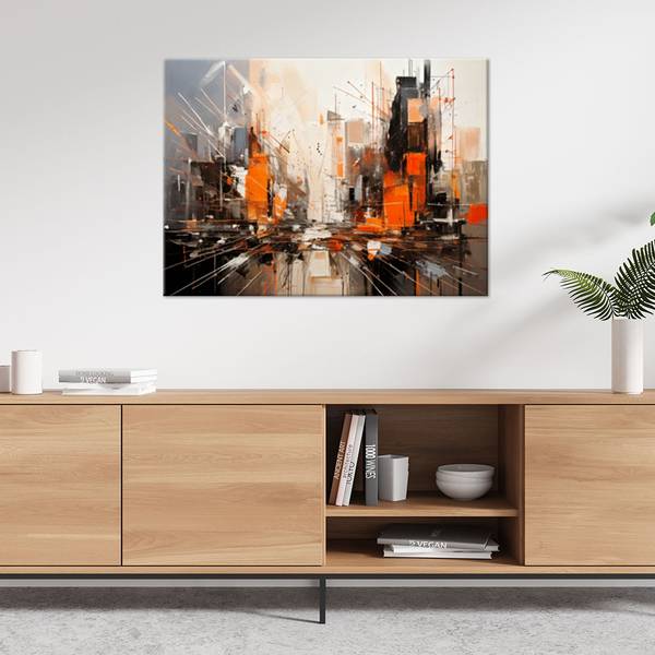 Wandbild Blöcke 60 x 40 cm