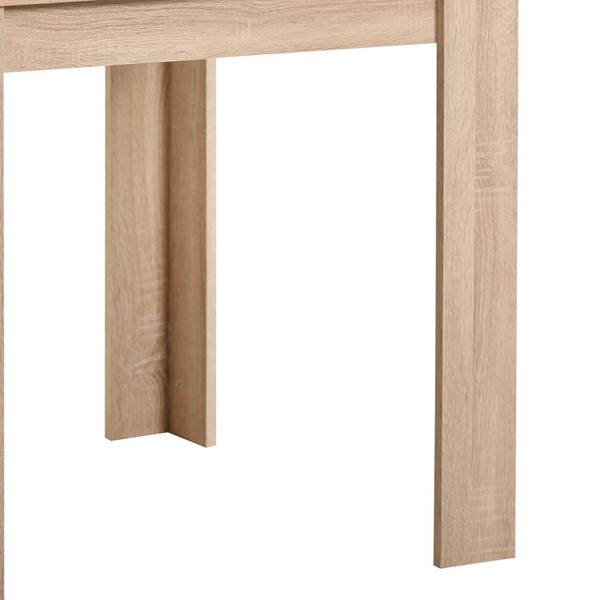 Essgruppe 2757 Braun - Grau - Samt - 80 x 88 x 80 cm