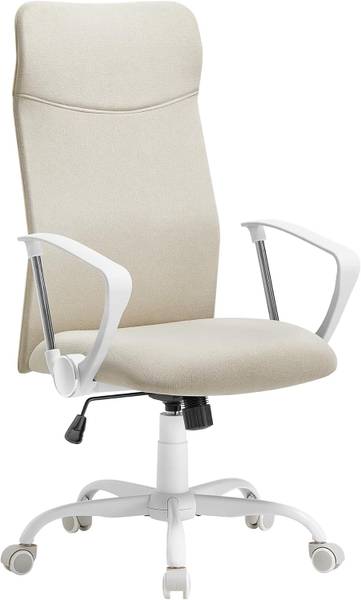 Bürostuhl 100425 Beige - Hellgrau - Weiß