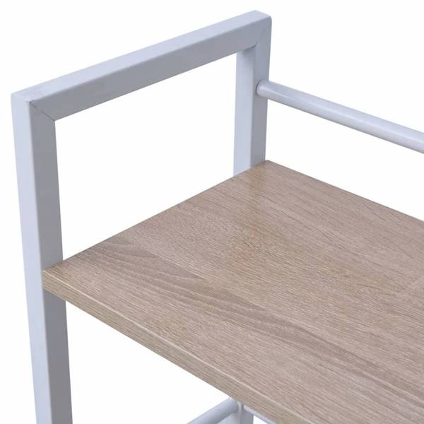Schreibtisch 20134 Braun - Melamin - 120 x 120 x 120 cm