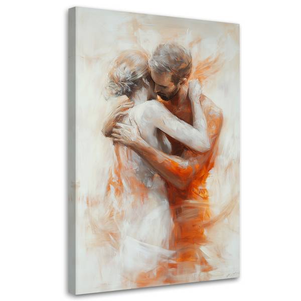 Wandbild akt paar liebende 40 x 60 cm