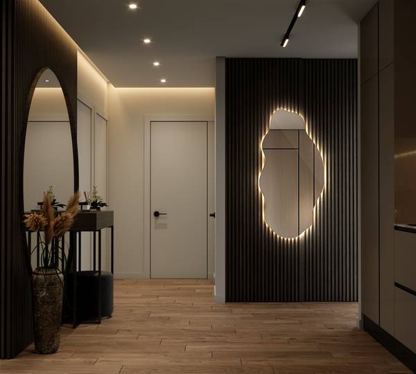 LED-Spiegel Lunara 80 x 40 cm