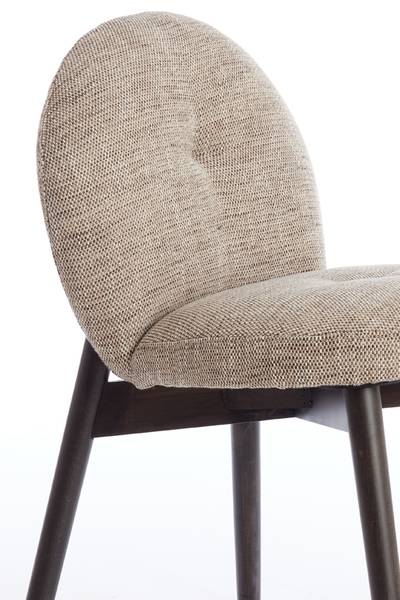 Esszimmerstuhl PALOS Braun - 50 x 59 cm