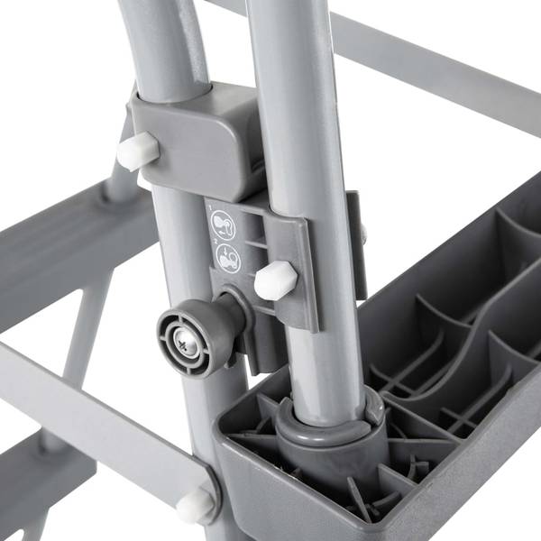 Schwimmbad 92836 Braun - Stahl - 366 x 100 x 366 cm