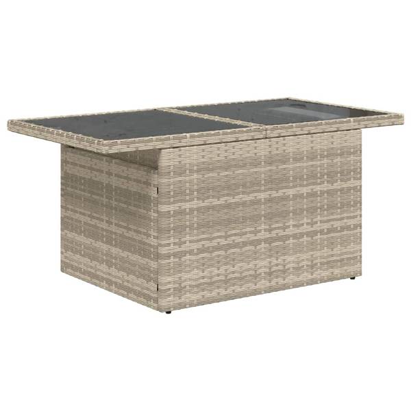 Salon de jardin 3036904-1 lot de 7 Gris lumineux