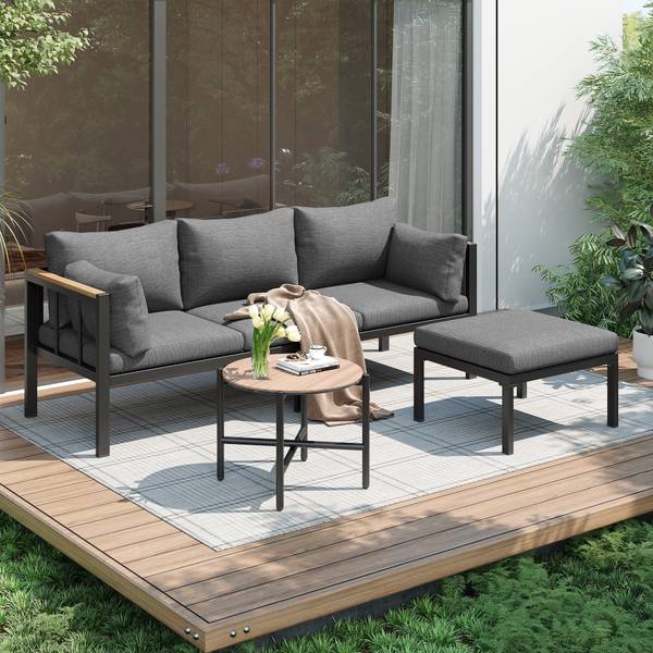 Gartenmöbel-Set WoodyMeta 3-teilig kaufen