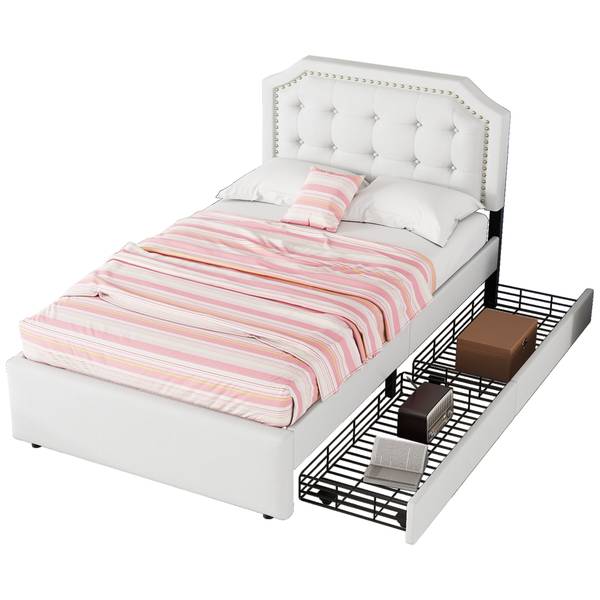 Polsterbett BB2415 Beige