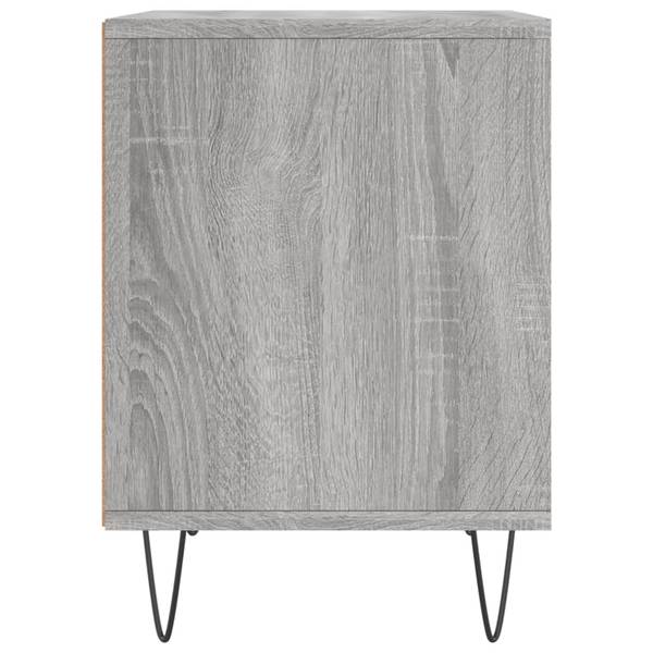 Nachttisch DE969 Grau - Holzwerkstoff - 40 x 50 x 35 cm