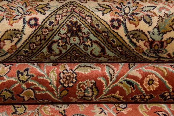 Orientteppich Premium Orange - Seide - 168 x 1 x 244 cm