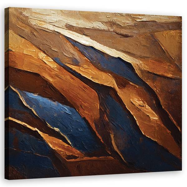 Wandbild abstrakte textur retro 40 x 40 cm