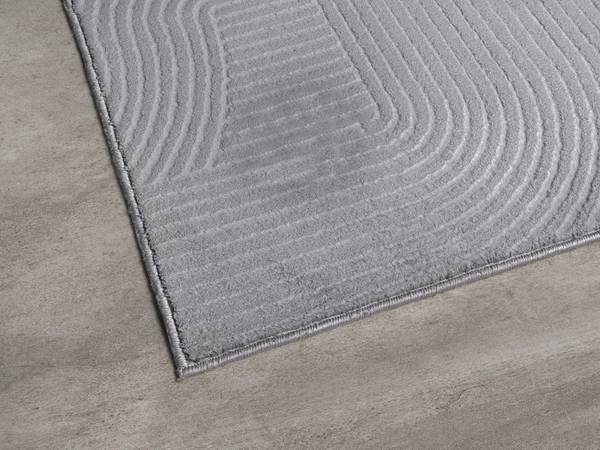 Laagpolig Tapijt Rio A grijs - 80 x 300 cm