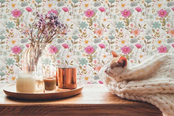 Tapete -Liberty II Papier - 192 x 270 x 192 cm