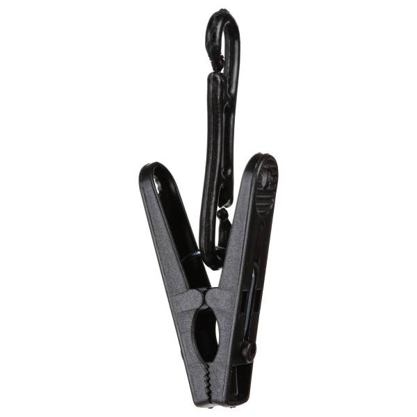 Hängetrockner 32 Clips BASIC Schwarz - Metall - 53 x 39 x 32 cm