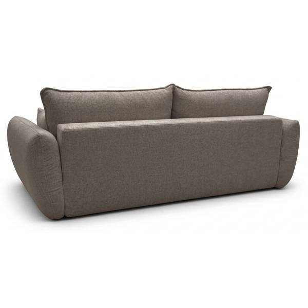 3-Sitzer Sofa ZORDO Braun - Chenille - Polyamid - 238 x 91 x 102 cm