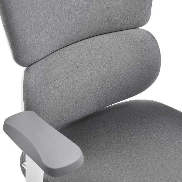 Bürostuhl Ergomy WF 2 Grau - Polyester - 67 x 132 x 68 cm