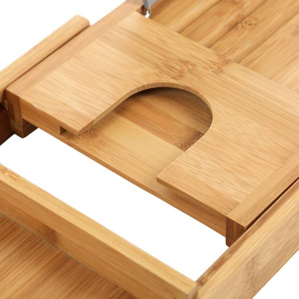 Badewannenablage Chiang Mai Braun - Bambus - 23 x 5 x 109 cm