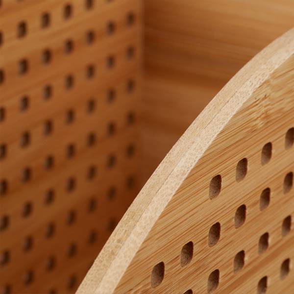 Stehsammler Bambus A4 Braun - Holzverbundwerkstoff - 12 x 31 x 27 cm