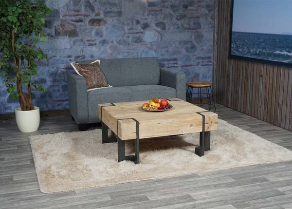 2-zitsbank Moncalieri Loungebank grijs