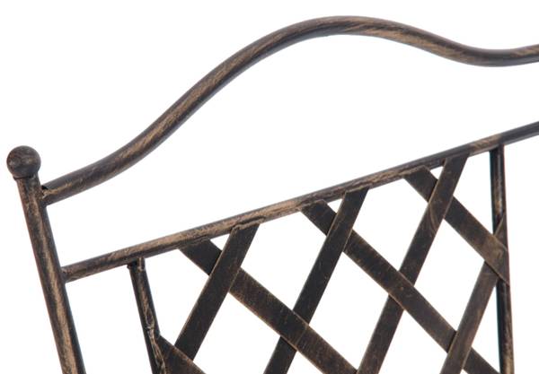Gartenstuhl Adara 2er Set Bronze