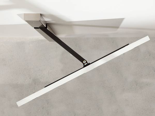 TV Wandhalterung solution art 128-1 Silber - Metall - 4 x 141 x 9 cm
