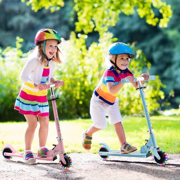 Tretroller EB59042ENDE Blau - Metall - 33 x 80 x 66 cm