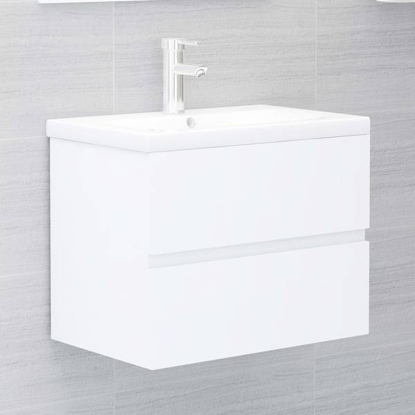 Meubles de bain 3005550 (lot de 2) Blanc