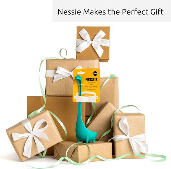 Suppenkelle Nessie Blau - Kunststoff - 10 x 10 x 24 cm