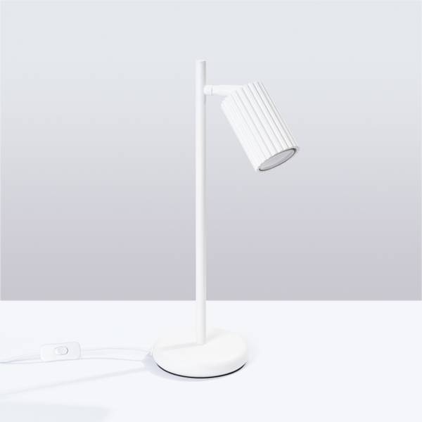 Schreibtischlampe Karbon LED 4000K Weiß
