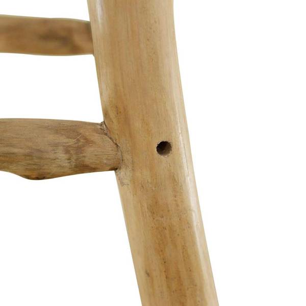 Barhocker 244544 Braun - Teakholz - 35 x 76 x 35 cm
