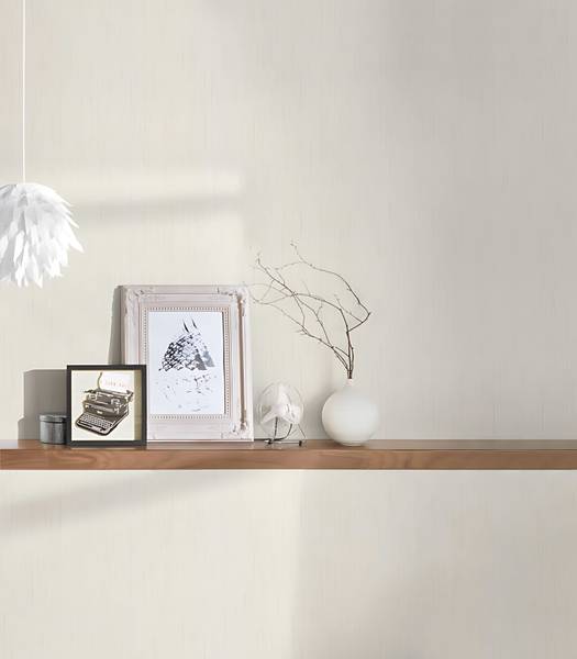 Tapete 859624-GU Weiß - Kunststoff - 53 x 1005 x 1 cm