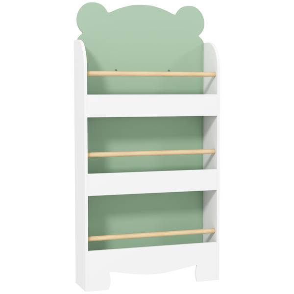 Kinder Bücherregal 311-095V90GN Grün