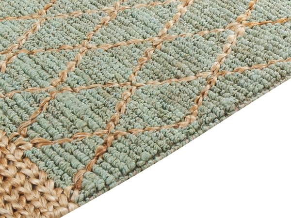 Teppich TELLIKAYA Beige - Grün