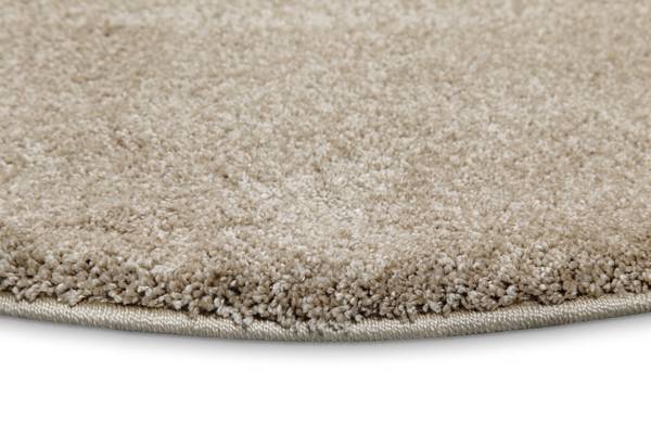 Kurzflorteppich Wogh Beige - Sandbraun - 200 x 200 cm