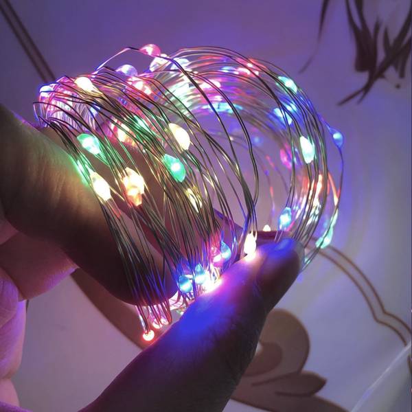 LED Lichtleiste B697 Violett - Weiß - Metall - Kunststoff - 2 x 4 x 1000 cm